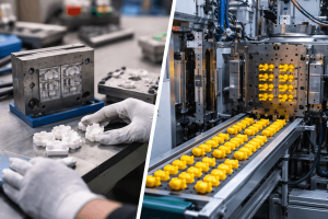 Low-Volume vs High-Volume Injection Molding