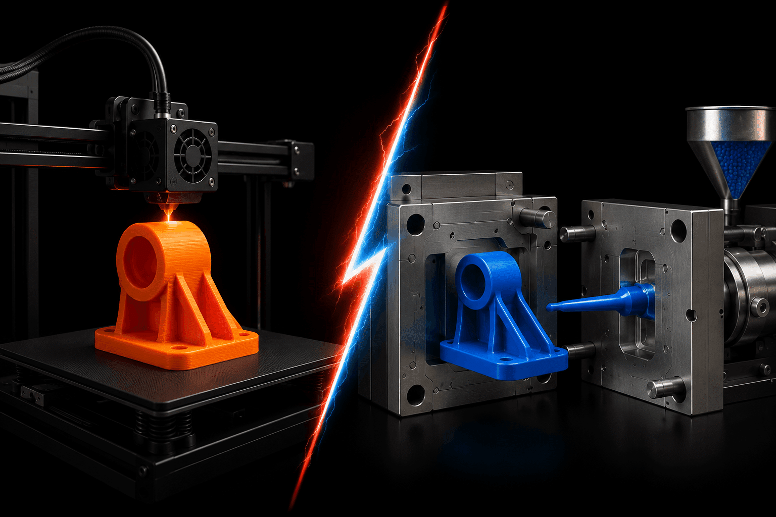 3D Printing vs Injection Molding: Which Should You Choose?