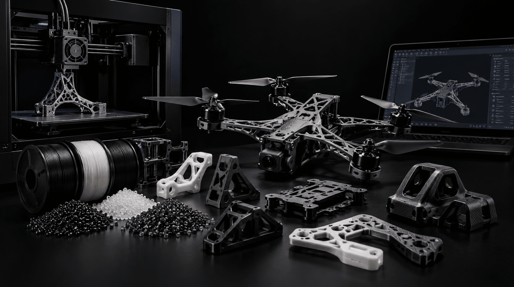 3D Printed Drone Parts in India Materials, Cost & Design