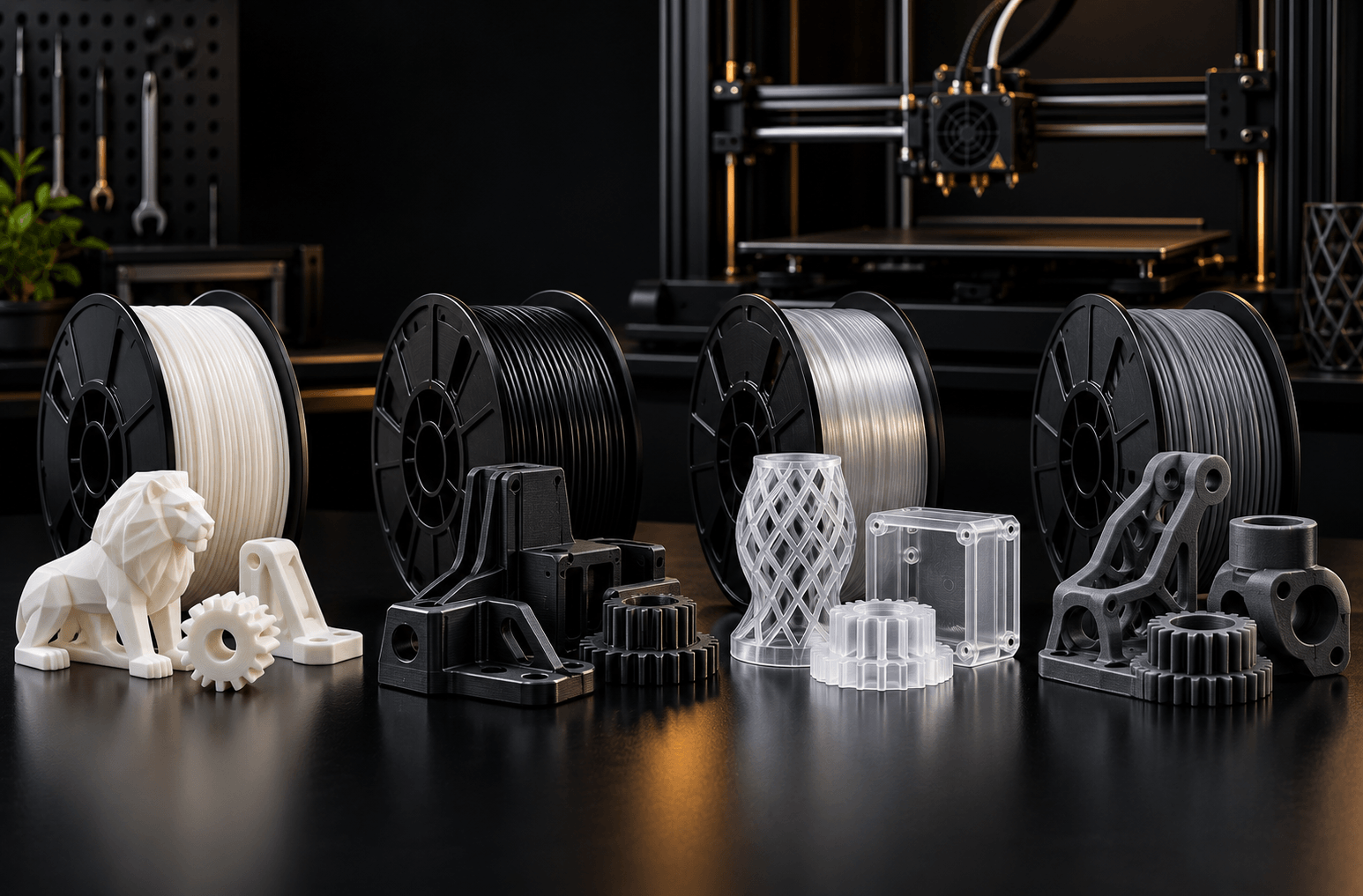 3D Printing Materials Showcase